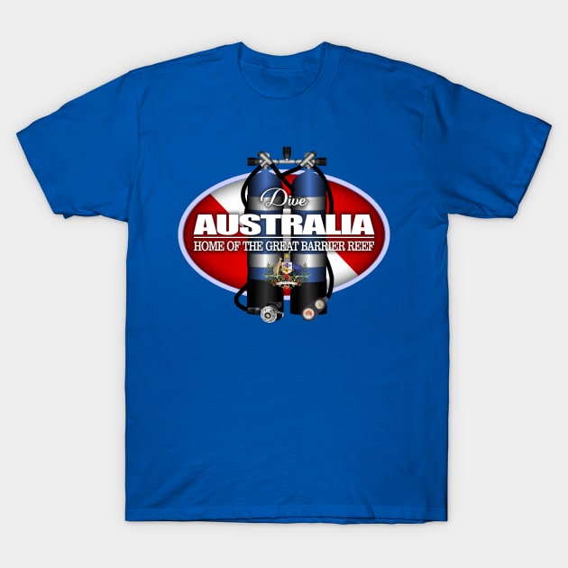 Dive Australia (ST) T-Shirt by grayrider